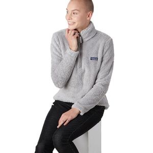 Patagonia Gray Los Gatos 1/4 Zip Fleece Jacket S